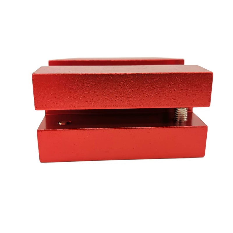 Fudoray Jack Lift Pad Anodized Aluminum for 6th Gen Chevrolet Camaro Except Convertable, 4 Pieces Red Jacking Lifting Pad - Image 3